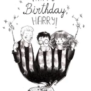 Гарри Поттер с днем рождения