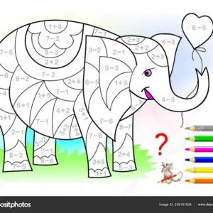Слон задания для дошкольников