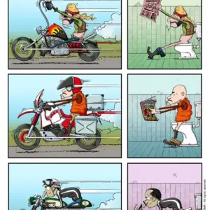 Смешные шутки про мотоциклы
